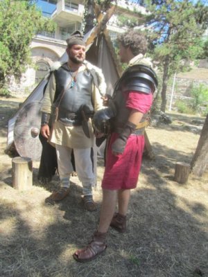 Vestitorii Festivalului Antic Tomis au ajuns la Constanţa